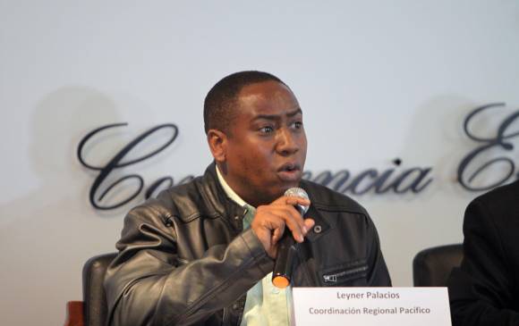 Leyner Palacios (foto) manifestó que “tenemos mucho dolor ante el brutal asesinato del que fue víctima Arley Hernán Chalá”. FOTO COLPRENSA