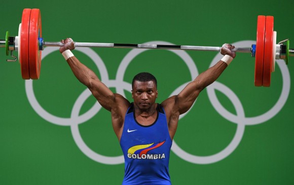 Cinco medallas olímpicas le ha entregado el levantamiento de pesas a Colombia. FOTO AFP