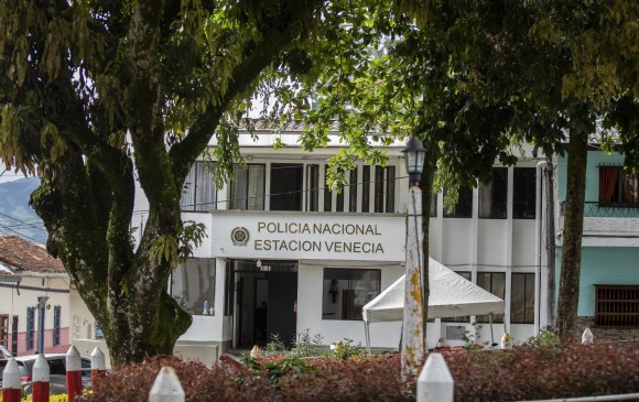 Imagen de referencia. Estación de Policía de Venecia, Antioquia. FOTO COLPRENSA