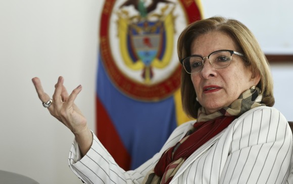 La exministra Margarita Cabello fue elegida como procuradora general de la Nación. FOTO COLPRENSA