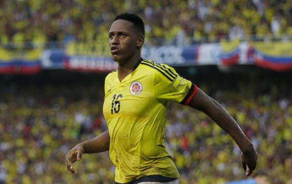 El representante de Yerry Mina asegura que existe un preacuerdo firmado con Barcelona por los servicios del jugador. FOTO AP