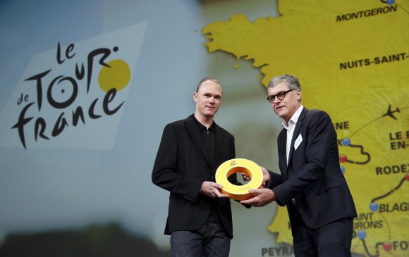Chris Froome, cuatro veces ganador del Tour de Francia (2013, 2015, 2016 y 2017). FOTO REUTERS