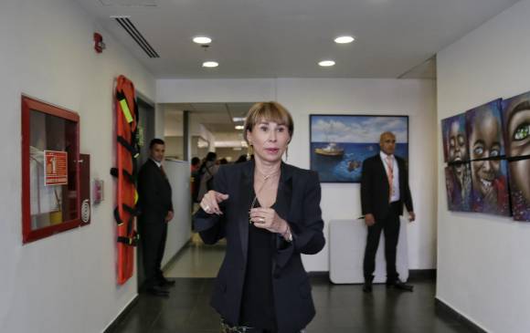 Ministra de Trabajo, Alicia Arango, espera que el primer salario del presidente Iván Duque sea concertado. FOTO Colprensa
