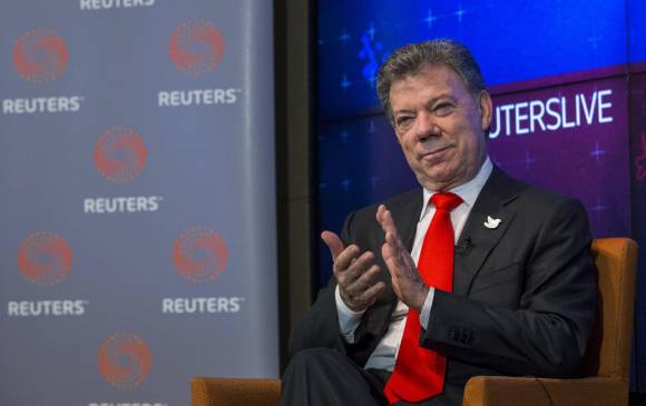 Santos dijo en EU. que los jefes de las Farc no serán extraditados. FOTO reuters