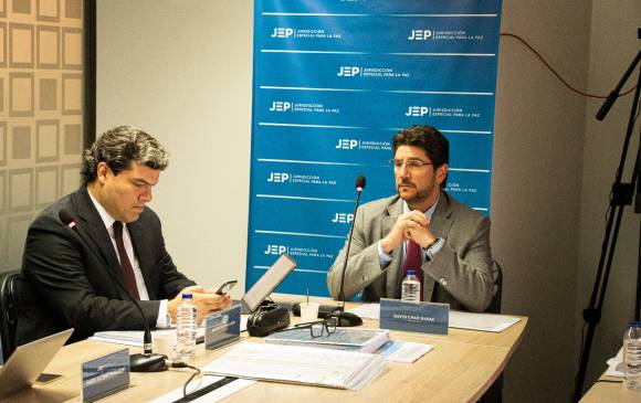 La próxima audiencia en la JEP para el excongresista quedó programada para el 18 de octubre. FOTO cortesía jep 