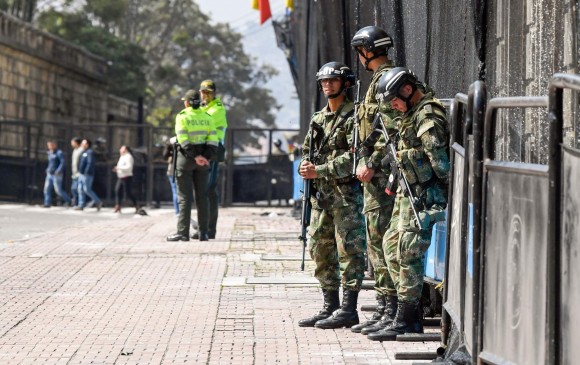 No hubo saqueos a urbanizaciones residenciales a Bogotá ni estudiantes muertos en la U. de A. FOTO AFP