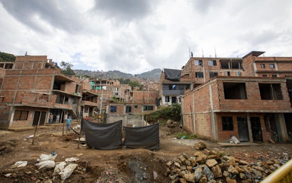 Los lotes inmobiliarios están ubicados en el sector Villas de San José, cerca a la estación de Policía. FOTO Edwin Bustamante
