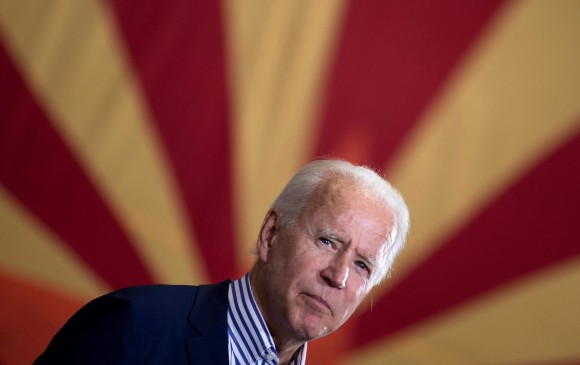 Biden fue proyectado este jueves como ganador en Arizona. FOTO: AFP