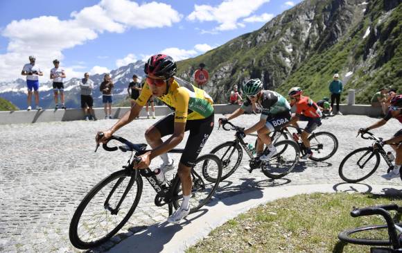 Egan Bernal, prodigio del ciclismo que le regala alegrías a Colombia. FOTO EFE