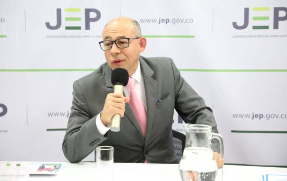 Giovanni Álvarez Santoyo, director de Investigación y Acusación de la JEP. FOTO COLPRENSA