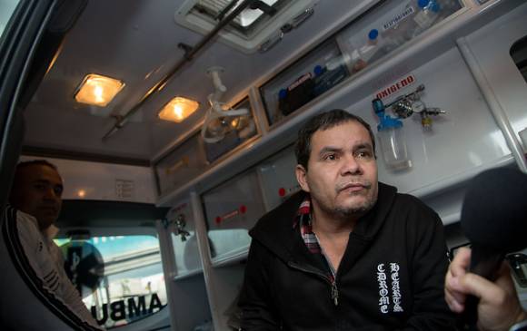 Harold Caririllo fue repatriado por razones humanitarias desde el país asiático donde estaba encarcelado por delitos relacionados con narcotráfico. FOTO Colprensa