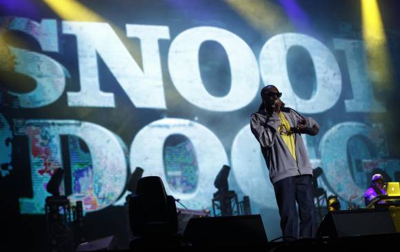 Snoop Dog fue la gran atracción del último día de Estéreo Picnic. FOTO Colprensa