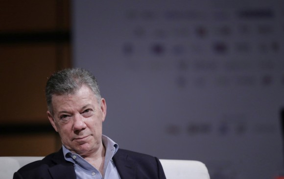 Expresidente de Colombia Juan Manuel Santos. FOTO COLPRENSA