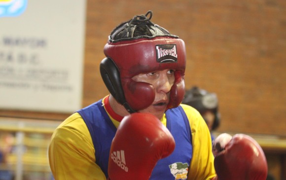 John Lenon Gutiérrez, peleador antioqueño de la Selección Colombia. FOTO colprensa