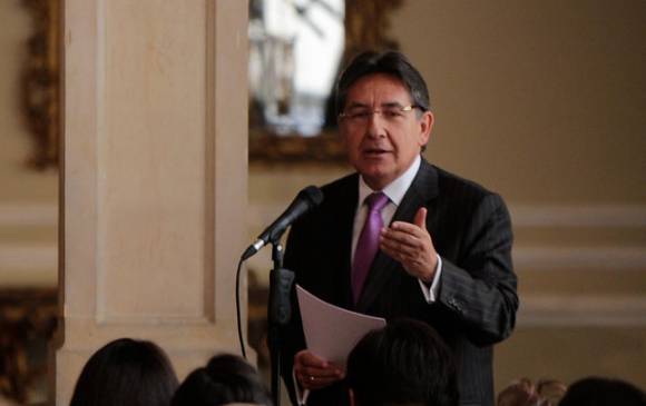  Este lunes se posesionó el nuevo fiscal Néstor Humberto Martínez. FOTO Colprensa