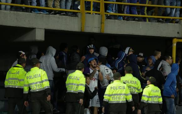 Millonarios deberá jugar a puerta cerrada ante Fortaleza, Cali, Envigado y Equidad; y deberá pagar la suma de $17.925.804. FOTO COLPRENSA