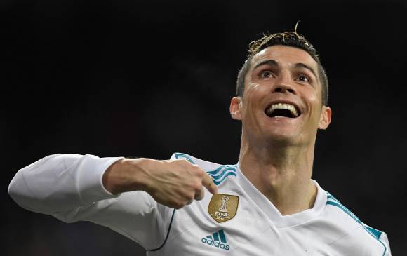 Cristiano es la carta del Real Madrid en la búsqueda del título 13 en la Champions. Foto AFP