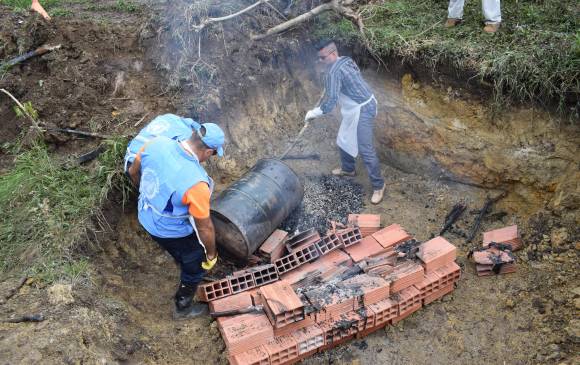 La Misión de la Onu ya inició la destrucción de la munición de 987.807 armas de pequeños calibres. FOTO cortesía onu