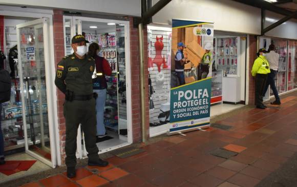 Las tiendas sexuales estaban ubicadas en Medellín. FOTO CORTESÍA POLFA