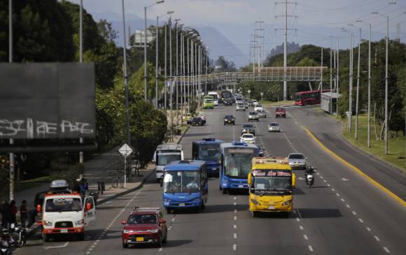 El parque automotor asegurado fue de 8,02 millones de vehículos, de los cuales el 43 % corresponde a motos. FOTO colprensa