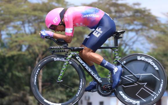 Daniel Martínez estará en el Tour Colombia al lado de Rigo Urán. Mañana correrá junto a 110 pedalistas la prueba élite para conocer al campeón nacional de fondo. FOTO cortesía fedeciclismo