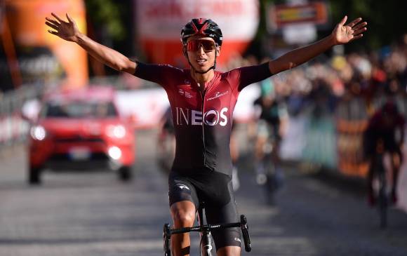 Egan recorrió este año 9.529 km en 62 días de carrera. Según el ranquin de la Unión Ciclista Internacional (UCI), ocupa el cuarto lugar. El líder es el esloveno Primoz Roglic. FOTO AFP
