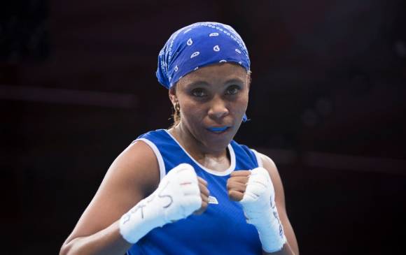 Ingrit Valencia, único oro en boxeo. FOTO cortesía coc