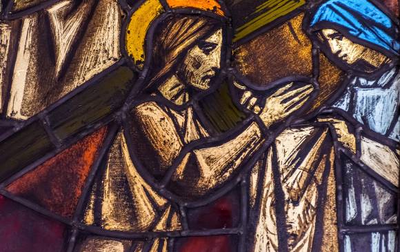 El pasaje de la Verónica no aparece en los evangelios canónicos, la Iglesia lo incluyó en la procesión del Viacrucis. FOTO sstock