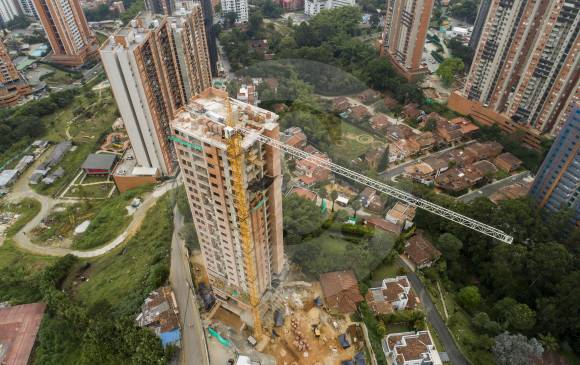 La expansión urbanística en Sabaneta continuará, por lo menos, 12 años más, según la Alcaldía. FOTO: ESTEBAN VANEGAS