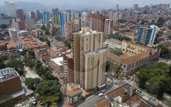 El plan de ordenamiento de Medellín (2014-2027) prevé el crecimiento de la ciudad estableciendo como eje al centro. FOTO ESTEBAN VANEGAS
