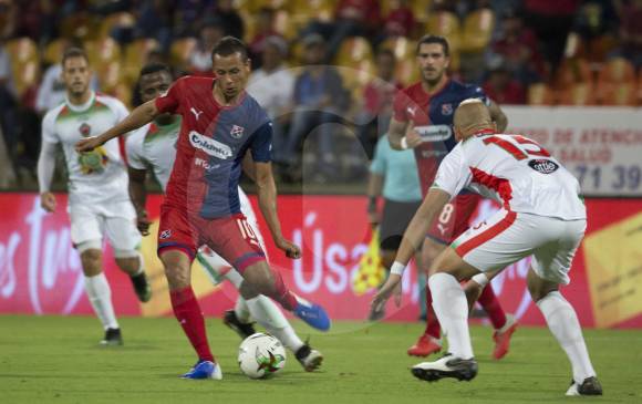 El DIM envió señales positivas sobre su nueva propuesta pese a que no tuvo un rival exigente para evaluarlo. FOTO Edwin Bustamante 