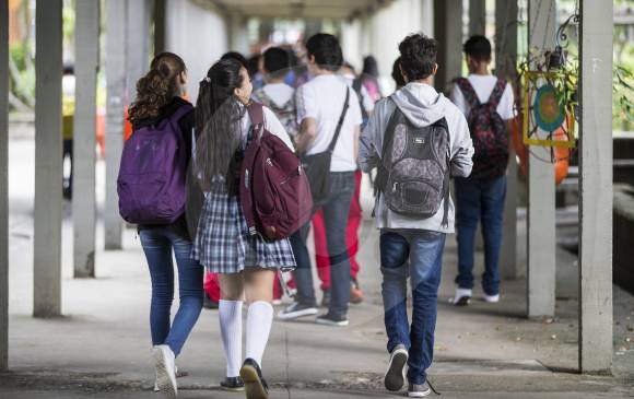 Los estudiantes del Colegio Inem de Medellín, son unos de los de mejor puntaje en pruebas del EstadoFoto: Jaime Pérez Munévar