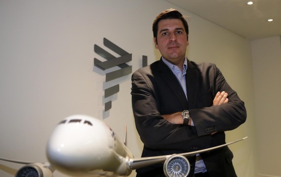 Santiago Álvarez Matamoros sucede a Fernado Poitevín como director Ejecutivo de Latam Colombia, aerolínea regional a la que se vinculó desde hace año y medio en el área comercial. FOTO COLPRENSA