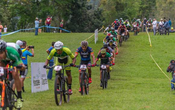 Gran acogida tuvo la cita nacional en Manizales. Al final actuaron cerca de 600 pilotos. El evento fue avalado por la Fedeciclismo y organizado por la Comisión Nacional de MTB. FOTO CORTESÍA paolo ávila