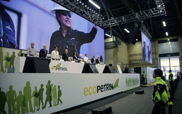 Ecopetrol reunió a sus accionistas ayer en Corferias, en Bogotá. Foto: Colprensa.