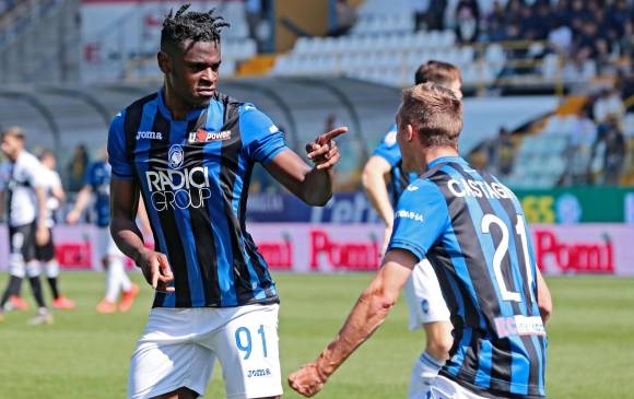 La estrella colombiana Duván Zapata (Atalanta, Italia) 20 goles en serie A. En total 25 goles. 3 en Copa Italia y 2 en Liga Europa.