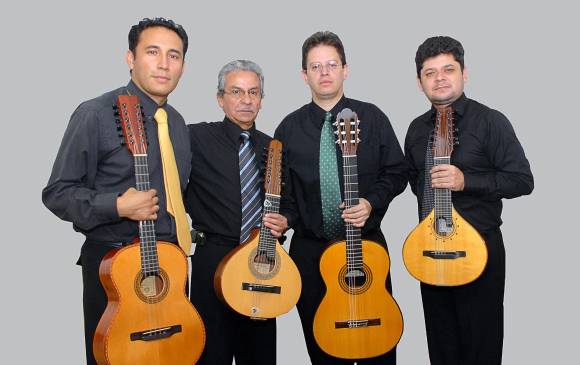 Cuarteto Colombiano. Foto: Cortesía