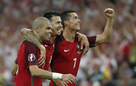 Portugal venció a Polonia por penaltis y es el primer semifinalista de la Eurocopa 2016. FOTO REUTERS 