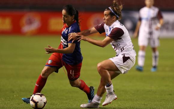 El balance para las Poderosas en la Libertadores femenina fue de una victoria, un empate y una derrota. FOTO EFE
