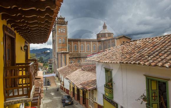 Jericó, uno de los municipios más turísticos del departamento. FOTO ARCHIVO (JAIME PÉREZ)