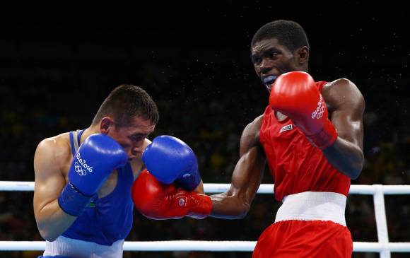 Escena de la última pelea que realizó Yuberjen. Fue en Río, el 14 de agosto del año pasado. Hoy vuelve al ring. FOTO reuters