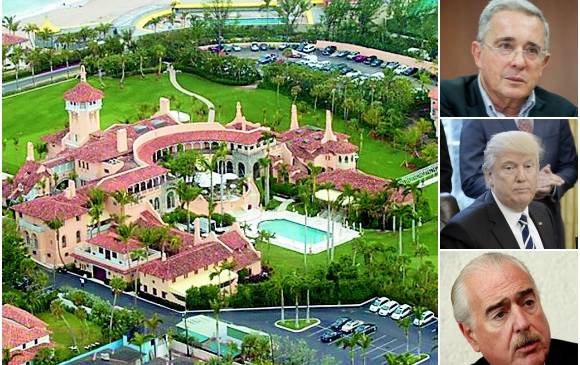 Se conoció que el encuentro se realizó en el club Mar-a-Lago, en Palm Beach, Florida. Al parecer la reunión se logró gracias al senador Marco Rubio. FOTOS afp - el colombiano - cortesía