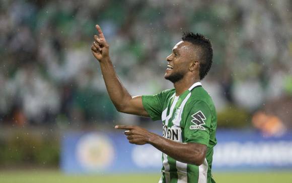 “Hasta hoy 31 de diciembre, me quedo en Nacional”, dijo el delantero verde. FOTO Robinson Sáenz