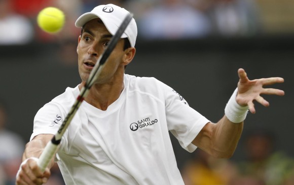 Giraldo se medirá a Nishikori por octava vez, y contra quien ha caído en seis oportunidades. FOTO AP