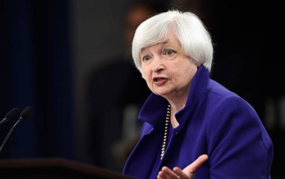 Janet Yellen, la presidenta de la Reserva Federal, es quien dará a conocer la decisión en la próxima reunión del Comité. FOTO AFP