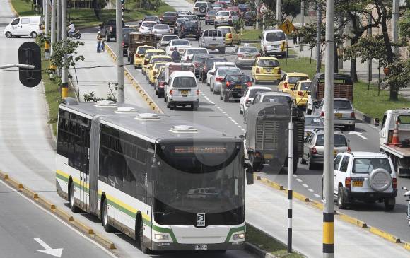 El Comité Intergremial de Antioquia sostiene que hay retos en movilidad, dado que los problemas de desplazamiento generan costos por ineficiencia en cerca de $2 billones año. FOTO róbinson sáenz