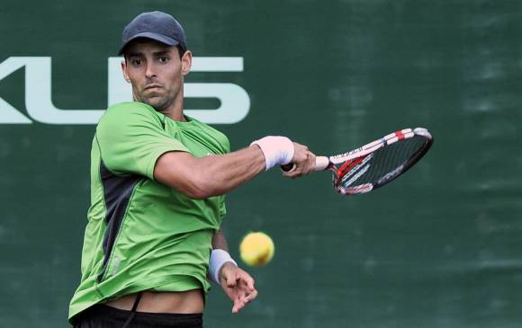 Giraldo venía de derrotar en la primera ronda el belga Kimmer Coppejans. FOTO ARCHIVO AP