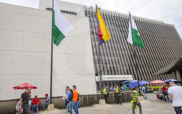 Edificio de la Gobernación de Antioquia, en el centro admnistrativo La Alpujarra de Medellín. FOTO JUAN ANTONIO SÁNCHEZ
