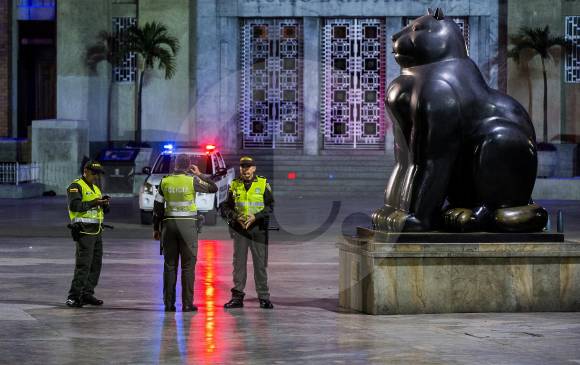 De los 390 policías que llegarán a Antioquia, 300 estarán en Medellín. Serán apoyo tanto en las labores de vigilancia en los cuadrantes de la ciudad como en los trabajos de investigación criminal en articulación con otras entidades. FOTO Jaime Pérez