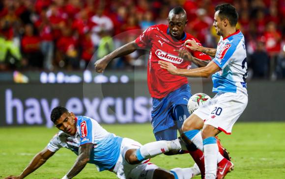 Otro de los referentes que tuvo el Medellín en el torneo fue Juan Fernando Caicedo, quien volvió al gol. FOTO Róbinson Sáenz